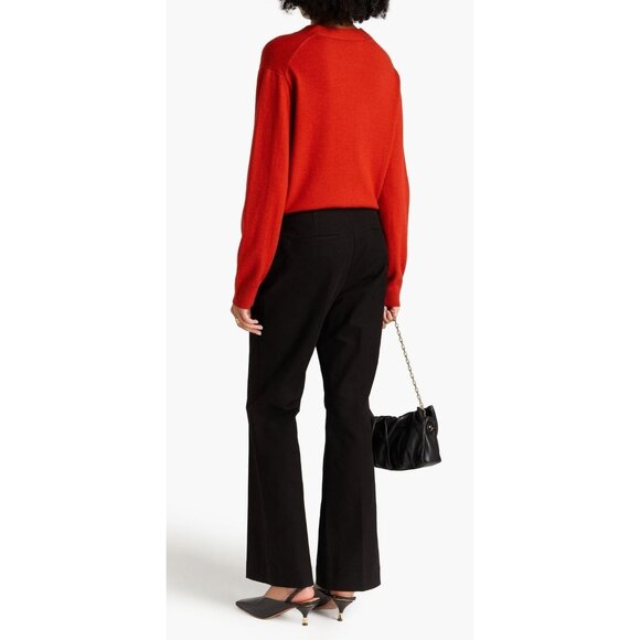 Vince Black High Rise Full Length Stretch Bootcut Flare Pants - Picture 3 of 8